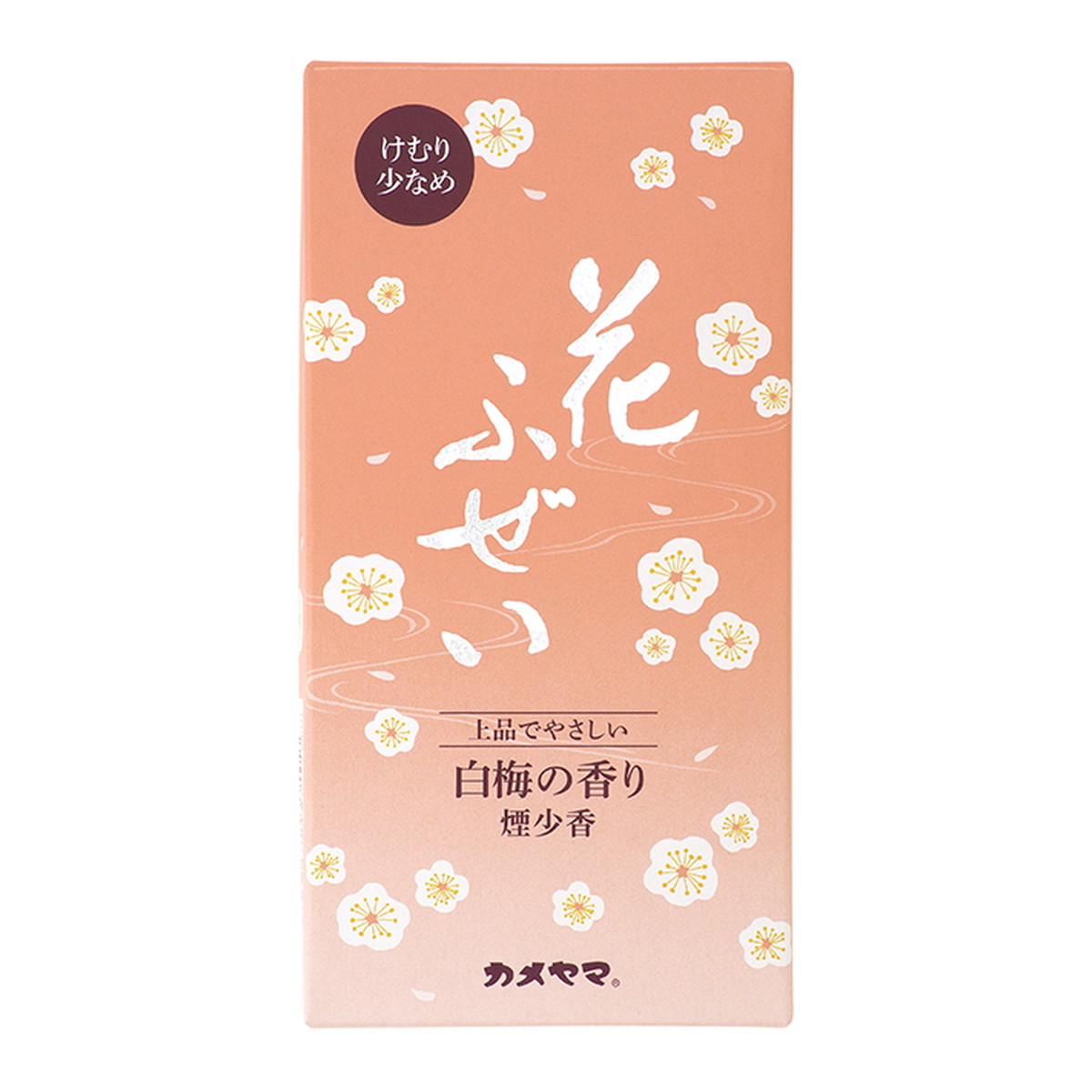 【送料込・まとめ買い×80個セット】カメヤマ 花ふぜい 白梅の香り 煙少香 100g