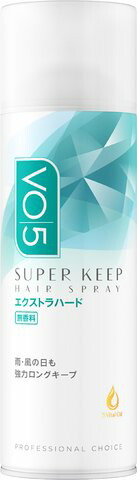 【送料込・まとめ買い&times;24個セット】 サンスター VO5 スーパーキープ ヘアスプレー エクストラハード 無香料 330g｜日用品＆生活雑貨の店「カットコ」