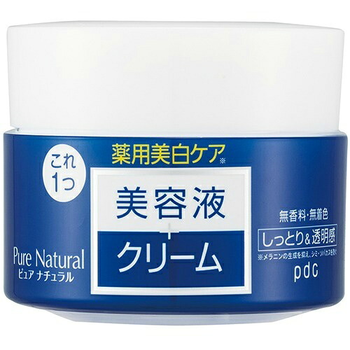 【送料込・まとめ買い×36個セット】 pdc ピュアナチュラル クリームエッセンスホワイト 100g