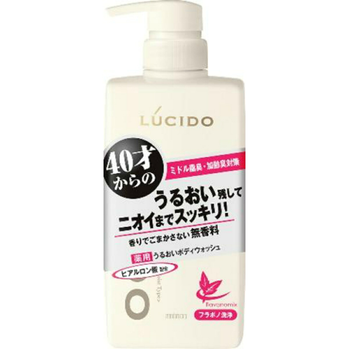 【送料込・まとめ買い×12個セット】マンダム ルシード 薬用 デオドラント ボディウォッシュ うるおいタイプ 450ML 医薬部外品