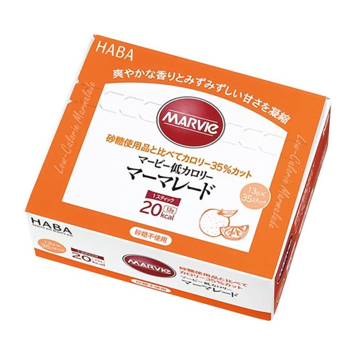 【送料込・まとめ買い×12個セット】ハーバー研究所 マービー マーマレード 13g×35本入