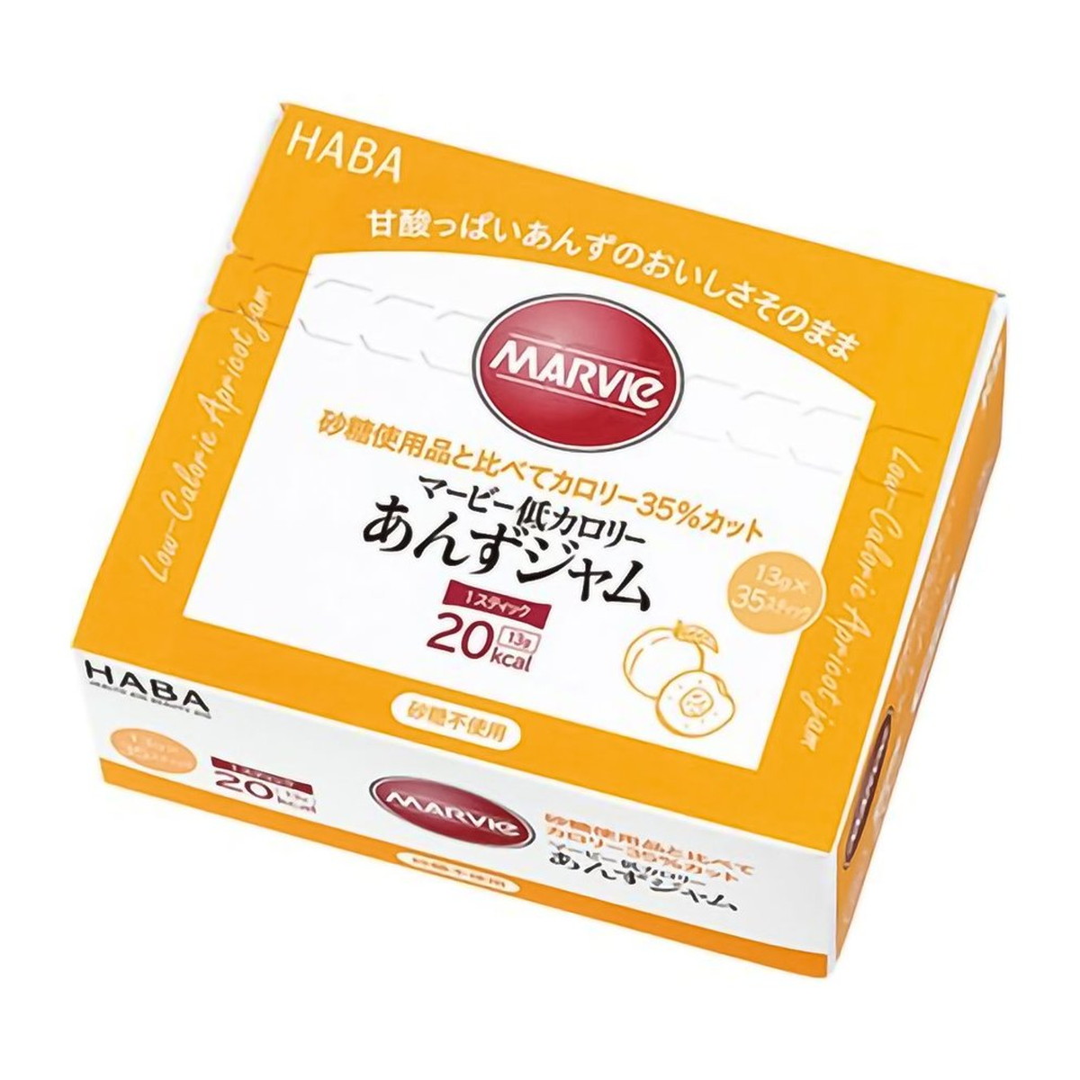 【送料込・まとめ買い&times;12個セット】ハーバー研究所 マービー あんずジャム 13g&times;35本入｜日用品＆生活雑貨の店「カットコ」 10,230円