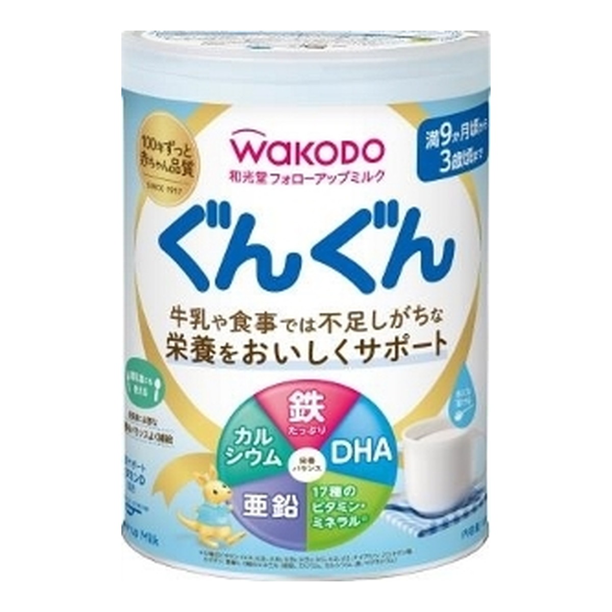 【送料込・まとめ買い&times;8個セット】アサヒグループ食品 和光堂 フォローアップミルク ぐんぐん 830g 満9か月頃から3歳頃｜日用品＆生活雑貨の店「カットコ」 14,006円