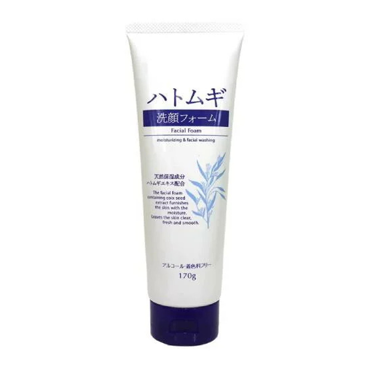 【送料込・まとめ買い×48個セット】熊野油脂 ハトムギ 洗顔フォーム 170g