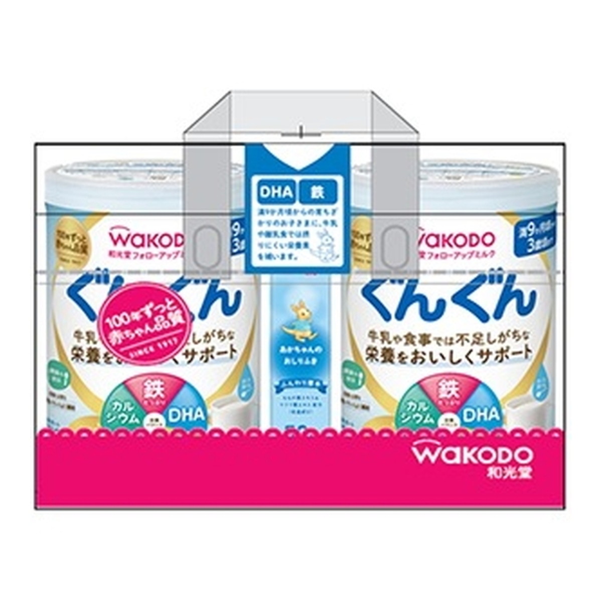 【送料込・まとめ買い&times;4個セット】アサヒグループ食品 和光堂 ぐんぐん 830g&times;2缶 フォローアップミルク｜日用品＆生活雑貨の店「カットコ」