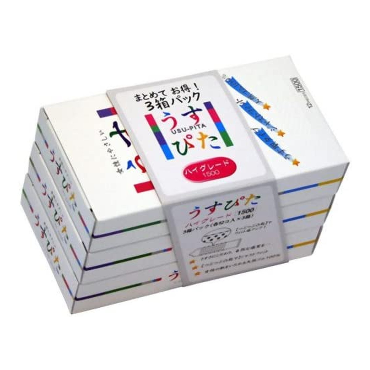 【送料込・まとめ買い×12個セット】ジャパンメディカル うすぴた1500 (12個入×3個パック) 10,145円