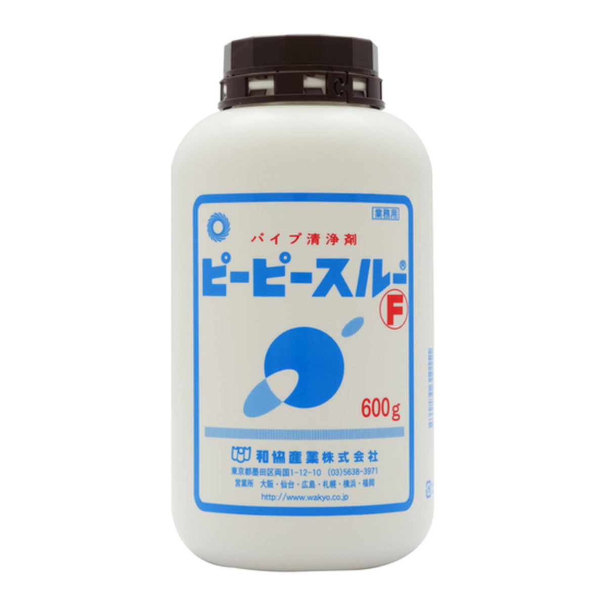 【送料込・まとめ買い×12個セット】和協産業 ピーピースルーF パイプ清浄剤 600g