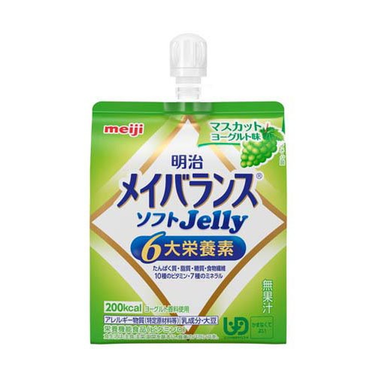 【送料込・まとめ買い&times;36個セット】明治 メイバランス ソフトJelly マスカットヨーグルト味 125mL 栄養機能食品｜日用品＆生活雑貨の店「カットコ」