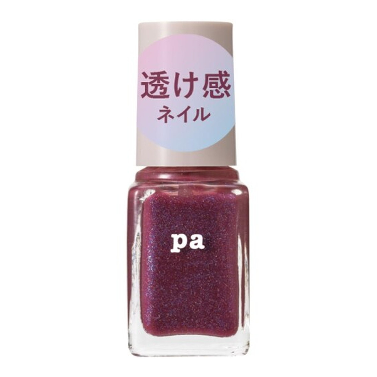 【送料込・まとめ買い×216個セット】ディアローラ Dear Laura E004 ピーエー pa ネイルカラー プレミアム 6mL 透け感ラメネイル