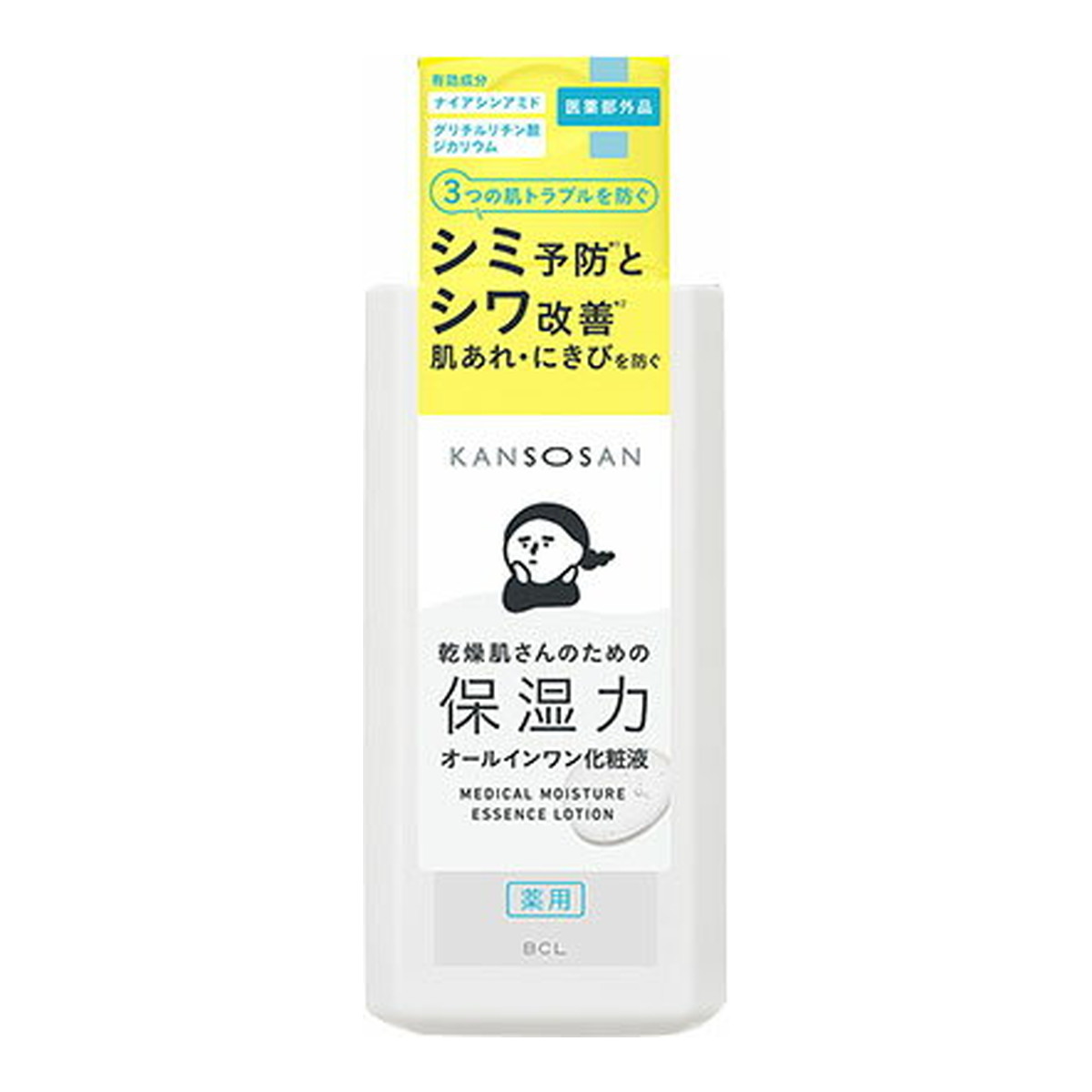 【送料込・まとめ買い&times;24個セット】BCLカンパニー 乾燥さん 薬用 しっとり化粧液 230mL 医薬部外品 保湿力オールインワン化粧液｜日用品＆生活雑貨の店「カットコ」