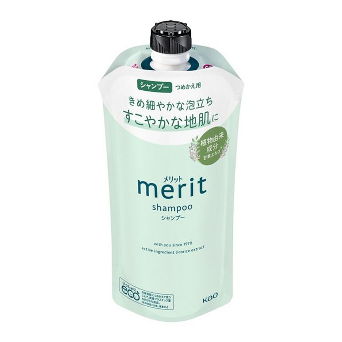 【送料込・まとめ買い×24個セット】花王 メリット シャンプー つめかえ用 320mL 医薬部外品