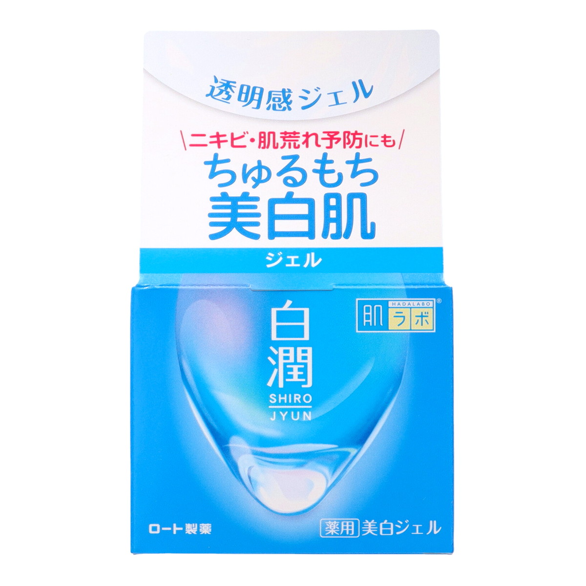 【送料込・まとめ買い×42個セット】ロート製薬 肌ラボ 白潤 薬用 美白ジェル 100g 医薬部外品