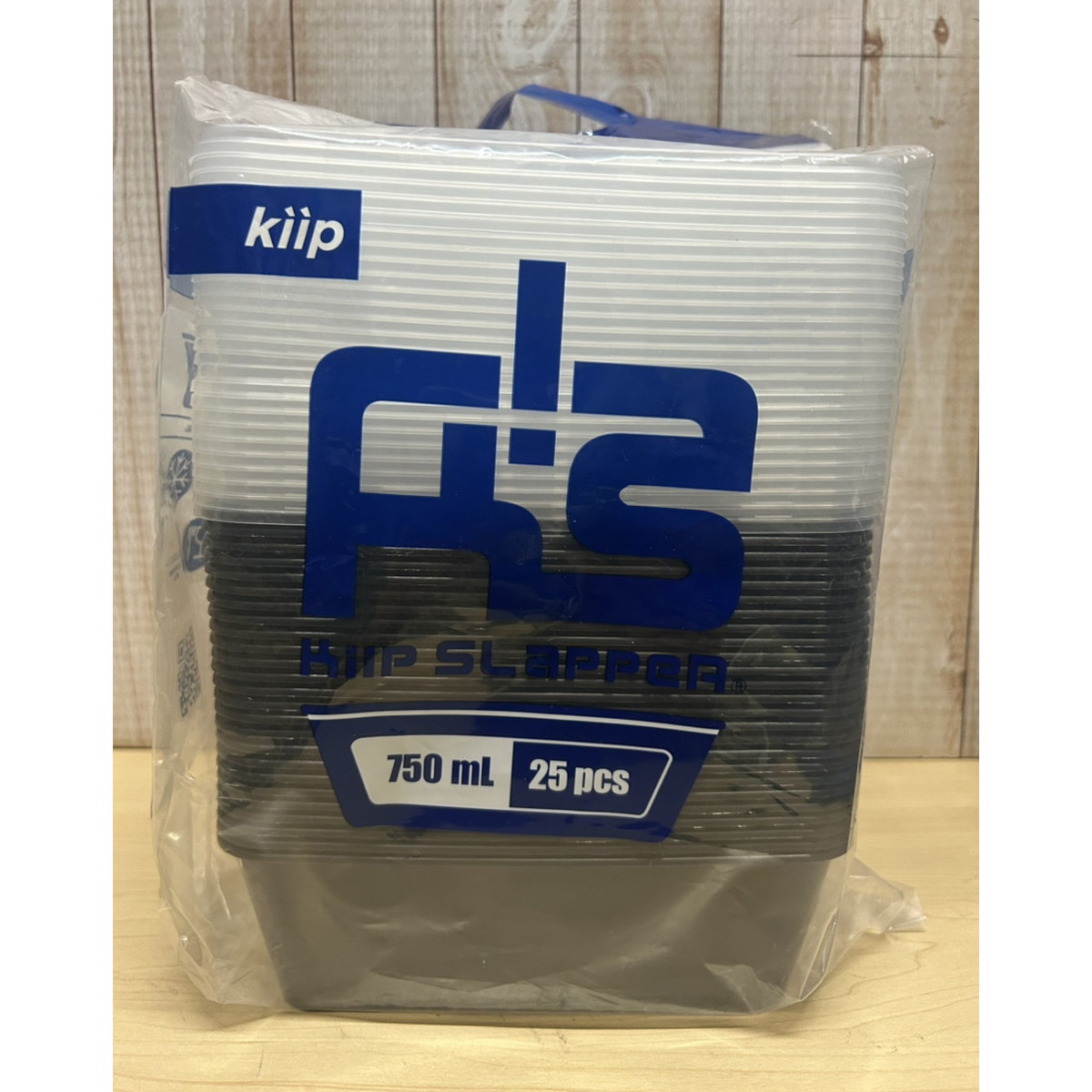 【送料込・まとめ買い×10個セット】Kiip SLappeR キープスラッパー 750mL 25パック入 ブラック