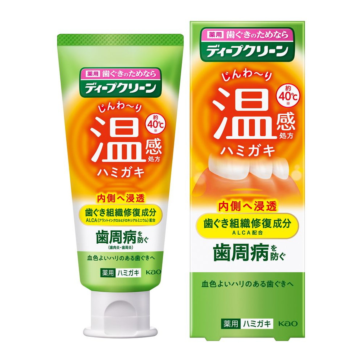 【送料込・まとめ買い×8個セット】花王 ディープクリーン 薬用 温感 ハミガキ 85g 歯磨き粉|日用品&生活雑貨の店「カットコ」
