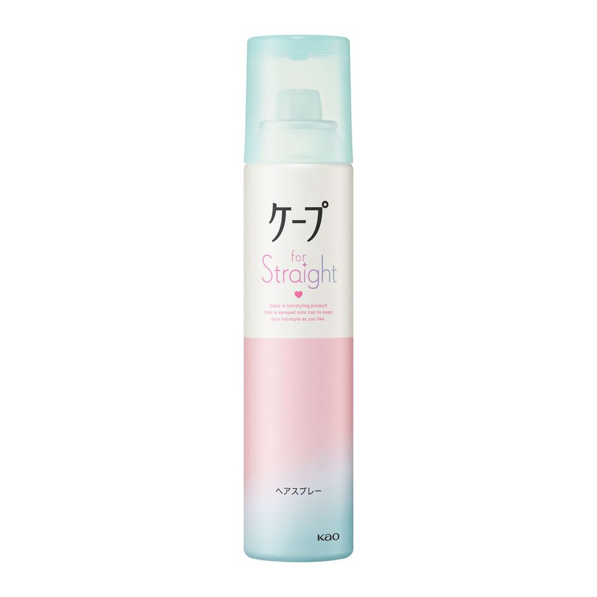 【送料込・まとめ買い&times;24個セット】花王 ケープ フォーストレート 無香料 140g ヘアスプレー｜日用品＆生活雑貨の店「カットコ」