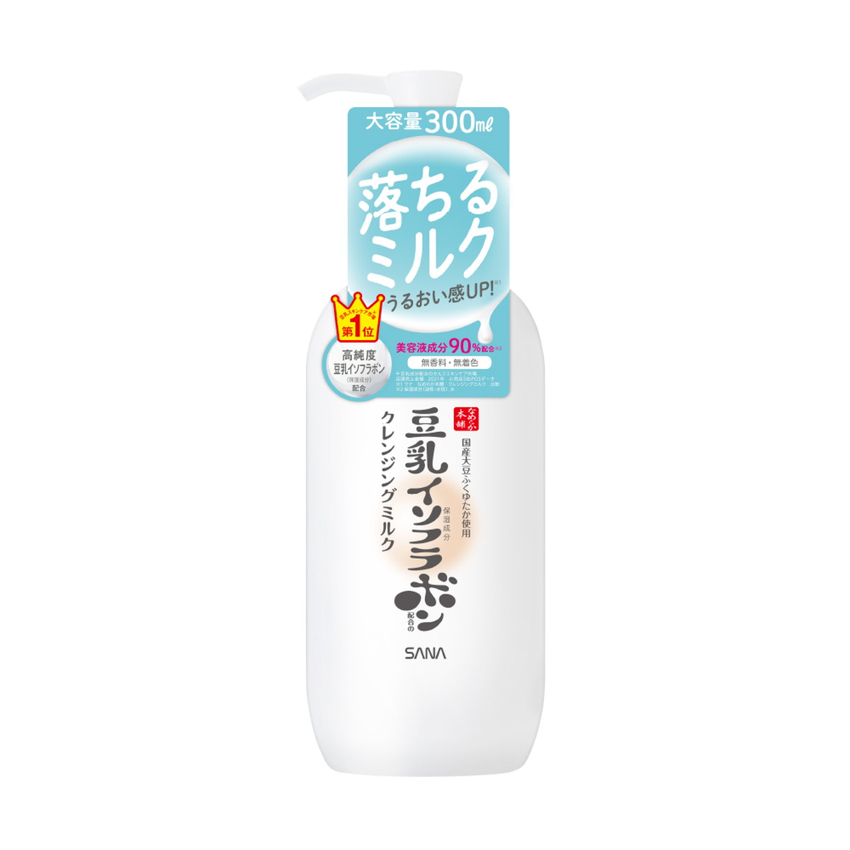 【送料込・まとめ買い×24個セット】常盤薬品工業 サナ なめらか本舗 豆乳イソフラボン クレンジングミルク NC 本体 300mL