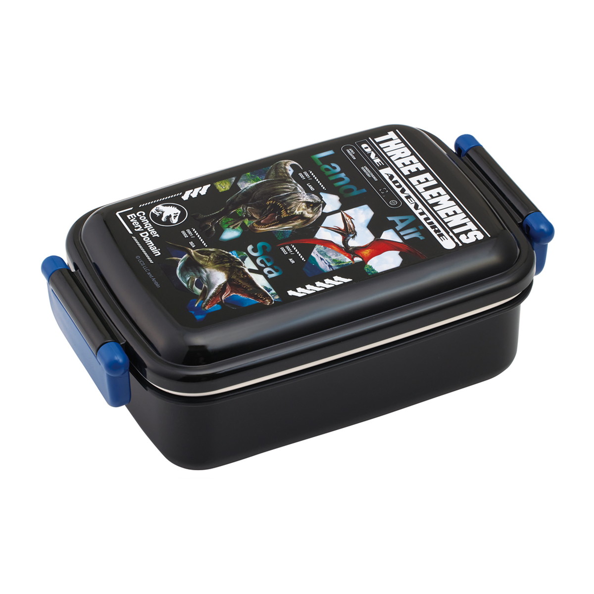 【送料込・まとめ買い×60個セット】スケーター Skater ジュラシックワールド ふわっとタイト ランチボックス 450mL RBF3AN 子供用 お弁当箱