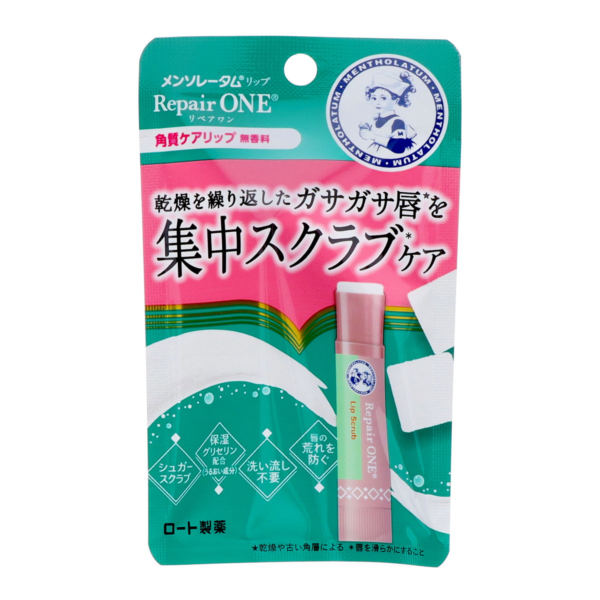 【送料込・まとめ買い×200個セット】ロート製薬 メンソレータム リップ リペアワン 角質ケア リップ 3.6g リップクリーム|日用品&生活雑貨の店「カットコ」