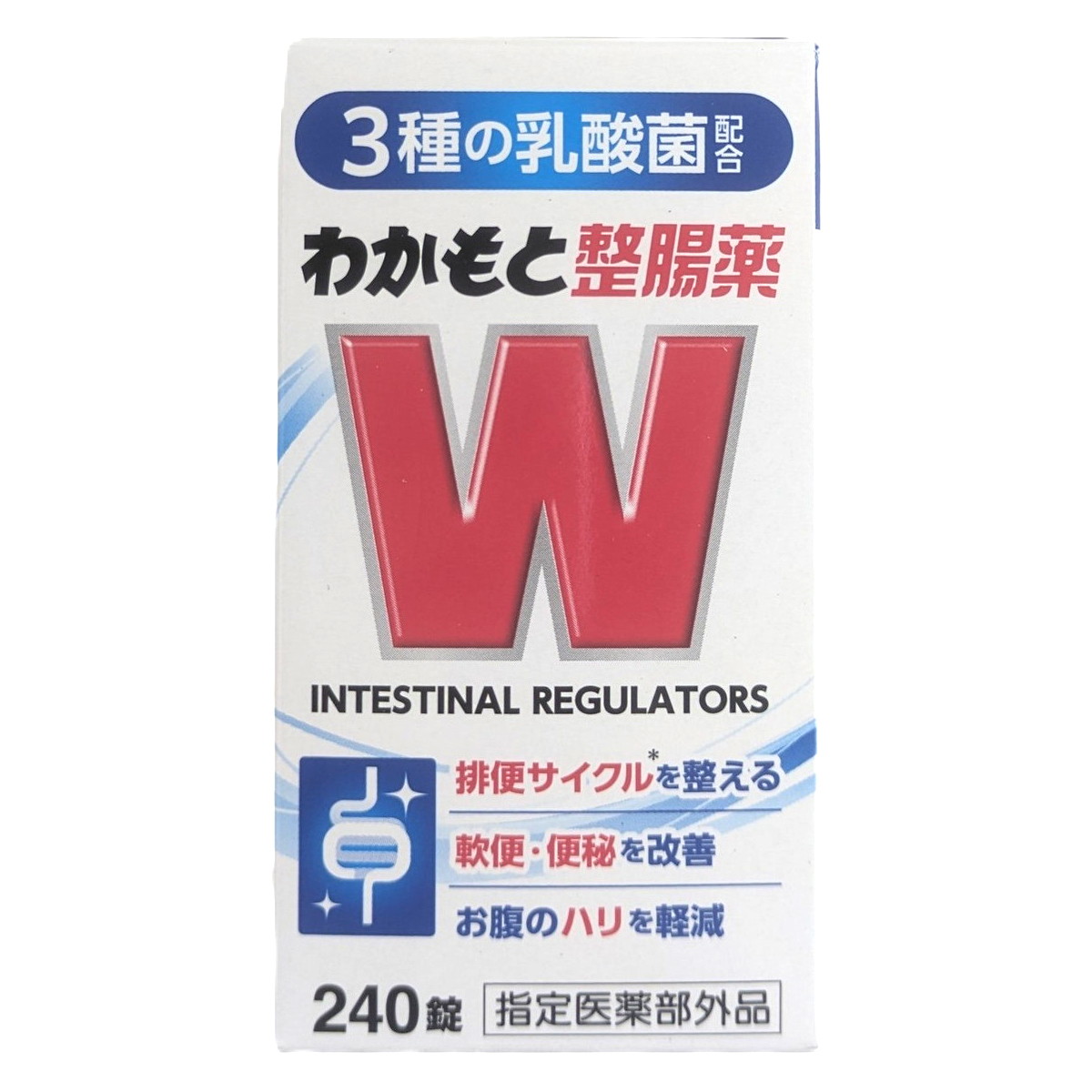 【送料込・まとめ買い×80個セット】わかもと製薬 わかもと整腸薬 240錠入