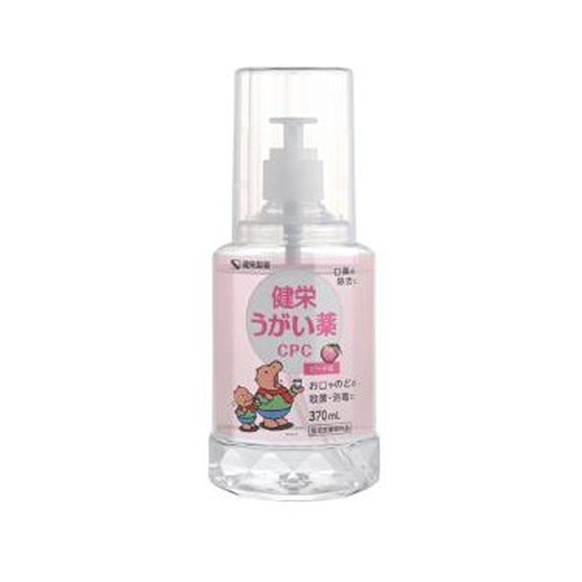 【送料込・まとめ買い×10個セット】健栄製薬 うがい薬 CPC ピーチ味 370mL