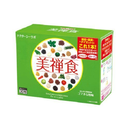 【送料込・まとめ買い×24個セット】 ドクターシーラボ 美禅食 ゴマ･きな粉味 462g 15.4g ×30包