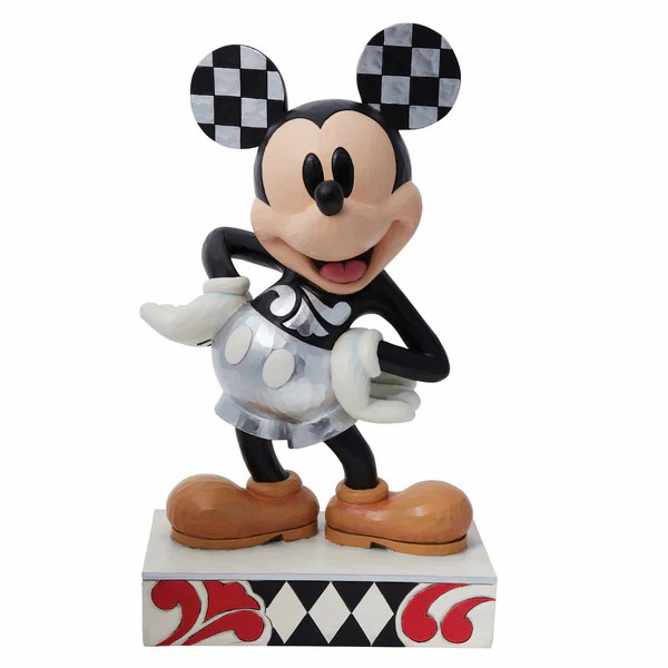 【50%OFF】【enesco Disney】【ディズニーフィギュア100周年記念】D100 Mickey Statue　ディズニートラディション