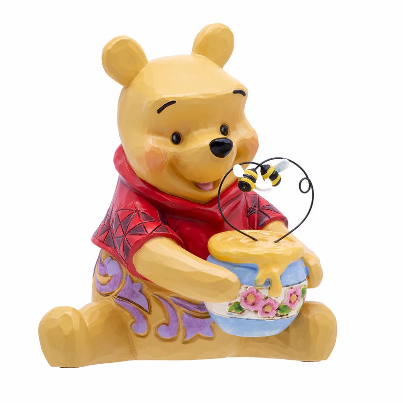 公式　訳あり品【enesco Disney】くまのプーさん ディズニー プーｗｉｔｈハニーポット(大・小)ディズニートラディション