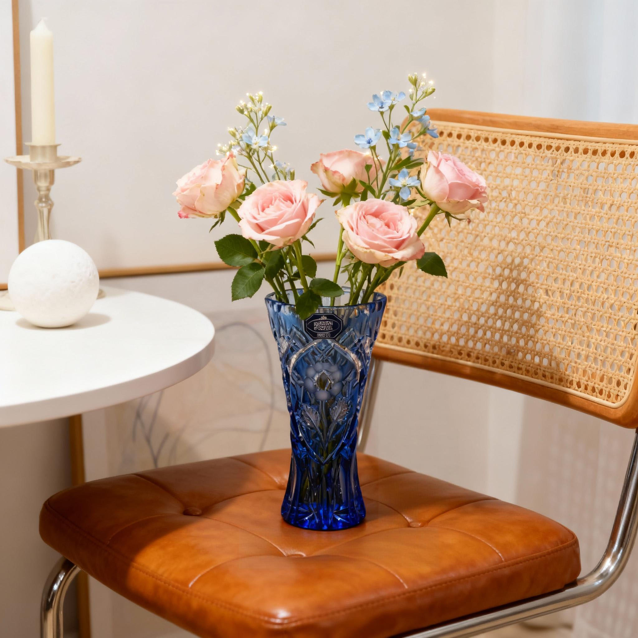 楽天市場】公式 ドレスデンクリスタル ベース18cm ダイアゴナル