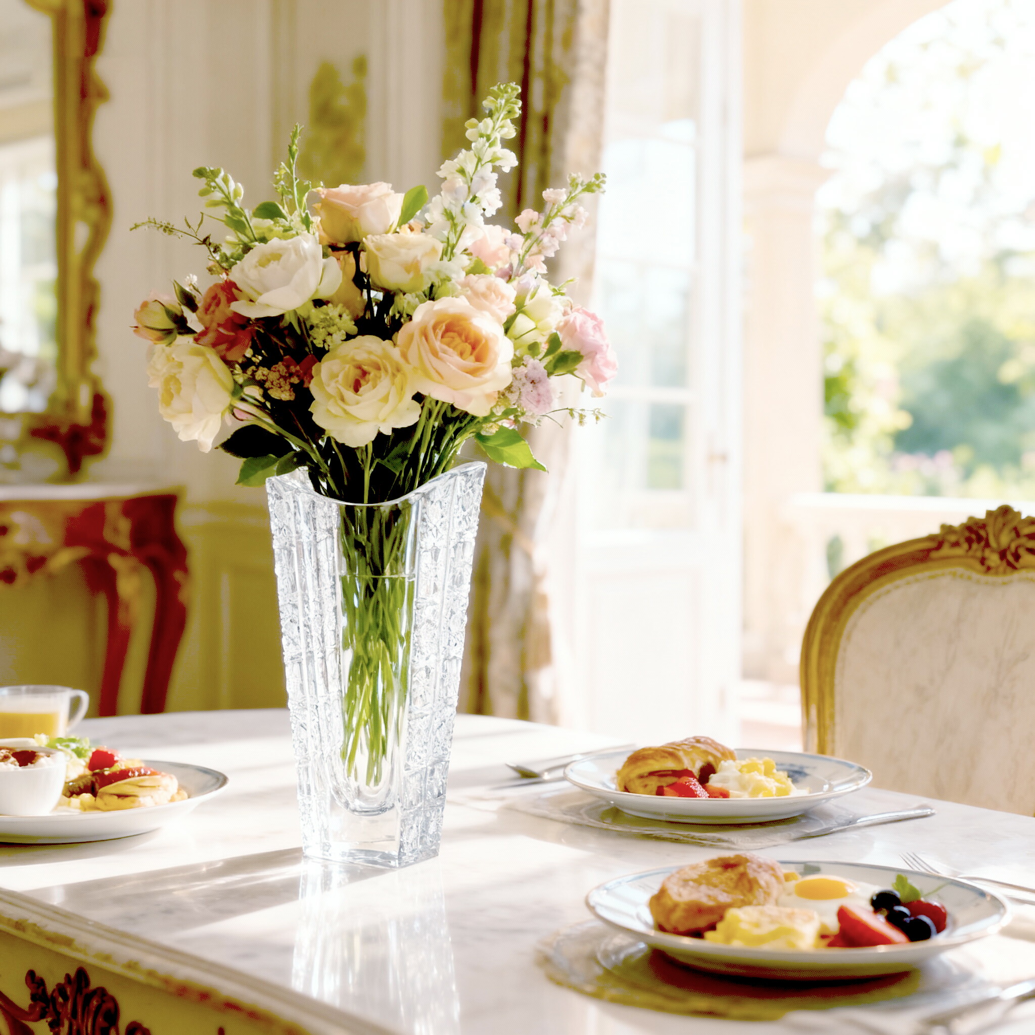 楽天市場】ボヘミア グラス ファントム 花瓶24cm ラスカボヘミア