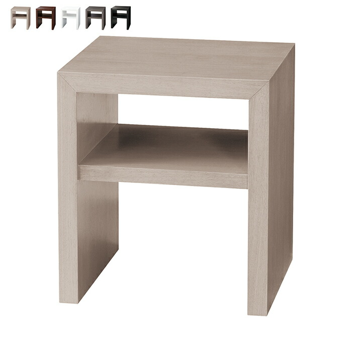 楽天市場】サイドテーブル 組立式 LT-85 幅455x奥行450x高さ400mm 桜屋