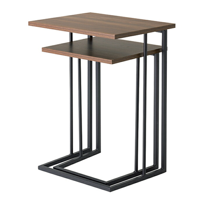 楽天市場】サイドテーブル 組立式 LT-85 幅455x奥行450x高さ400mm 桜屋