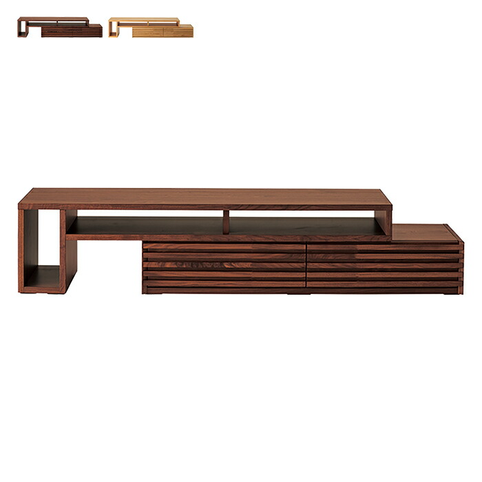 楽天市場】リビングボード 脚部組立式 LV-97E-185 幅1850x奥行400x高さ