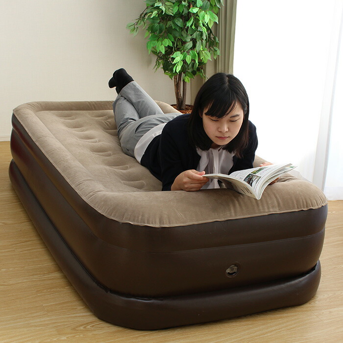 エアーベッド ワイドダブル 収納バッグ付き 電動エアーベッド ワイド ダブル 専用カバーセット 厚さ50cm