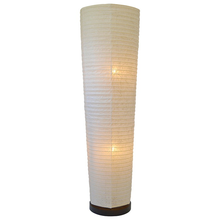 フロアライト 和紙 big drum 小倉流紙白×soraWH(1面) 電球付属 幅320x奥行320x高さ1040mm 彩光デザイン|A-Tal Interior