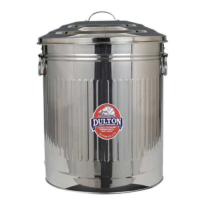 紙くずかご GARBAGE CAN STAINLESS L 100-106-SSL H440粍 φ330粍 ダルトン