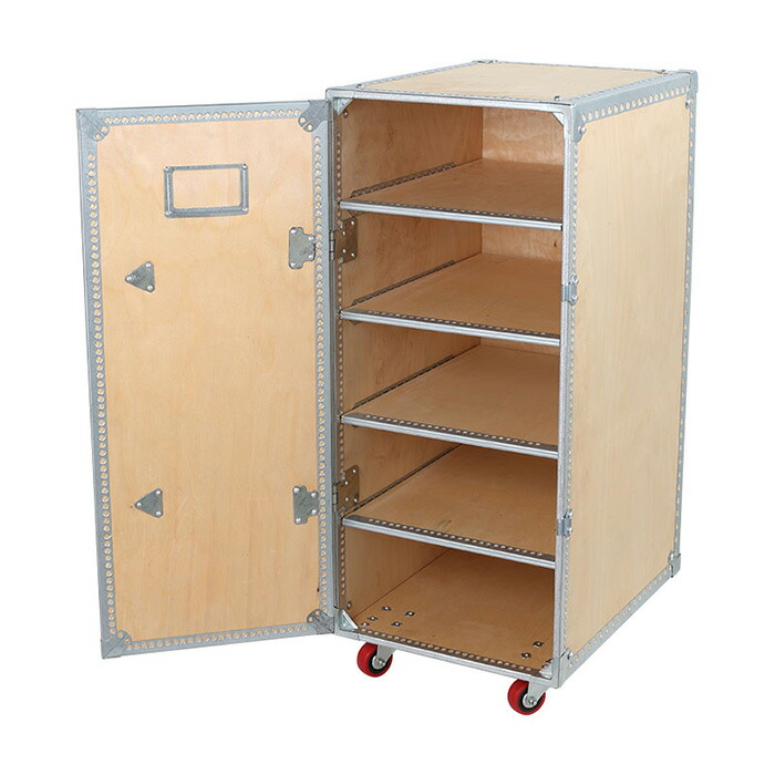 楽天市場 キャビネット Wooden Cabinet With Castors 4 Layer 組立式 幅330x奥行460x高さ805mm ダルトン A Tal Interior