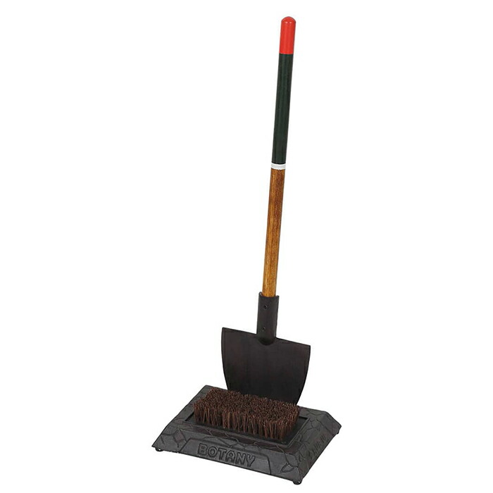 ブーツ毛はらい 精神的な統合式 IRON BOOTS BRUSH SHOVEL NBR-0583 幅320x奥ふかさ240x高さ865粍 ダルトン
