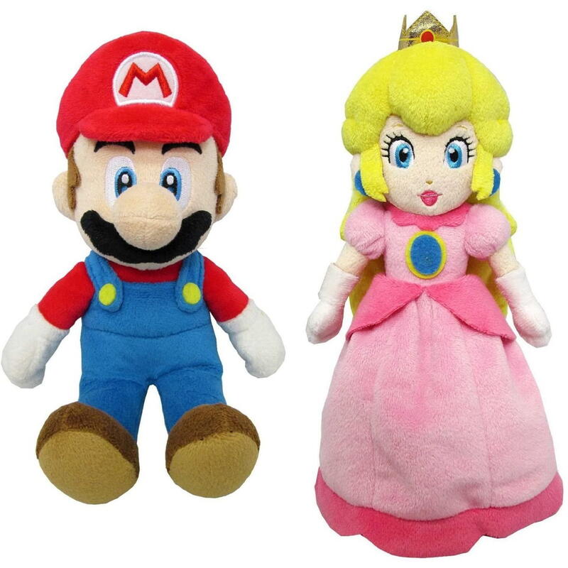 スーパーマリオパーティ　ピーチ姫　ぬいぐるみ　三英貿易　レア sab-530059.jpg
