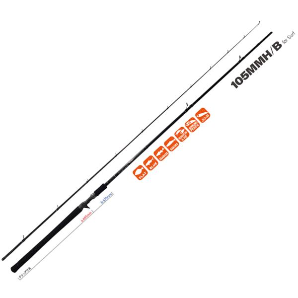 楽天市場】ヤマガブランクス ヤマガ アーリー 104H forロック : 釣具の