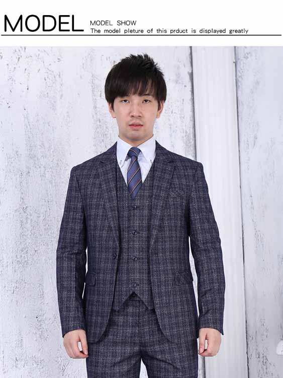 楽天市場 送料無料 スーツ メンズ スリムスーツ おしゃれスーツ カジュアルスーツ 一つボタン チェック柄 結婚式スーツ スリーピーススーツ おしゃれ ビジネススーツ 紳士 フォーマルスーツ オフィス 通勤 面接 結婚式 二次会 卒業式 就職活動 春夏秋冬 ユニック