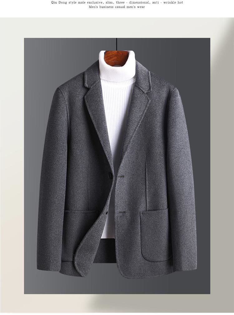 再再販 楽天市場 送料無料 メンズ チェスターコート ウール ミドル丈 冬 コート 黒 ブラック グレー ネイビー コーヒー 防寒 大きいサイズ M 4xl 全4色 ミドルコート シンプル 通勤 ビジネスコート 秋服 冬服 暖かい アウター ウールリバーシブル Jk9