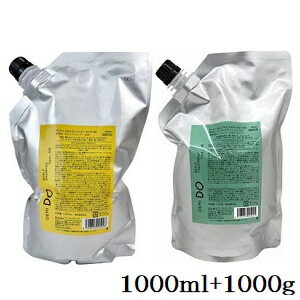 デミ ドゥ スカルプシャンプー Type MS 1000ml + スカルプトリートメント Type MS 1000g レフィル 詰替用 (医薬部外品)