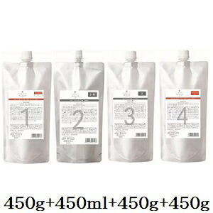 デミ フローディア ST スリークモイスト 1 450g + ST 2-M 450ml + ST 3 450g + 4 450g
