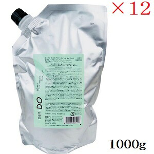 デミ ドゥ スカルプトリートメント Type os 1000g レフィル 詰替用 ×12仕かける (飲み薬部外品)