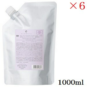 デミ フローディア スキャルプシャンプー ライト 1000ml レフィル 詰替用 ×6セット (医薬部外品)