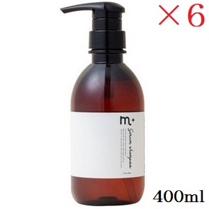 m+ エムプラス セラムシャンプー 400ml ×6仕掛ける