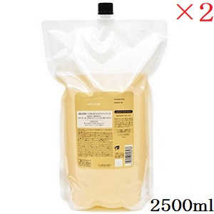 ルベル ぎったんばっこん SEE/SAW シャンプーS スムース 2500ml レフィル 詰替用 ×2書き割り