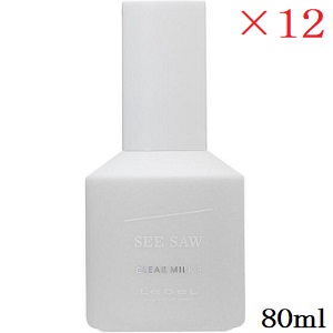 ルベル シーソー SEE/SAW クリアミルク ナチュラル 80ml ×12セット|アットビューティー株式会社