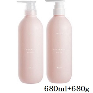 アリミノ スプリナージュ シャンプー モイストヴェール 680ml + トリートメント モイストヴェール 680g (医薬部外品)