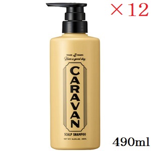 デミ キャラバン スカルプシャンプー 490ml ×12セット (医薬部外品)
